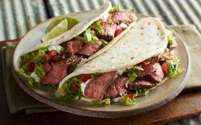 Beef Steak Soft Tacos